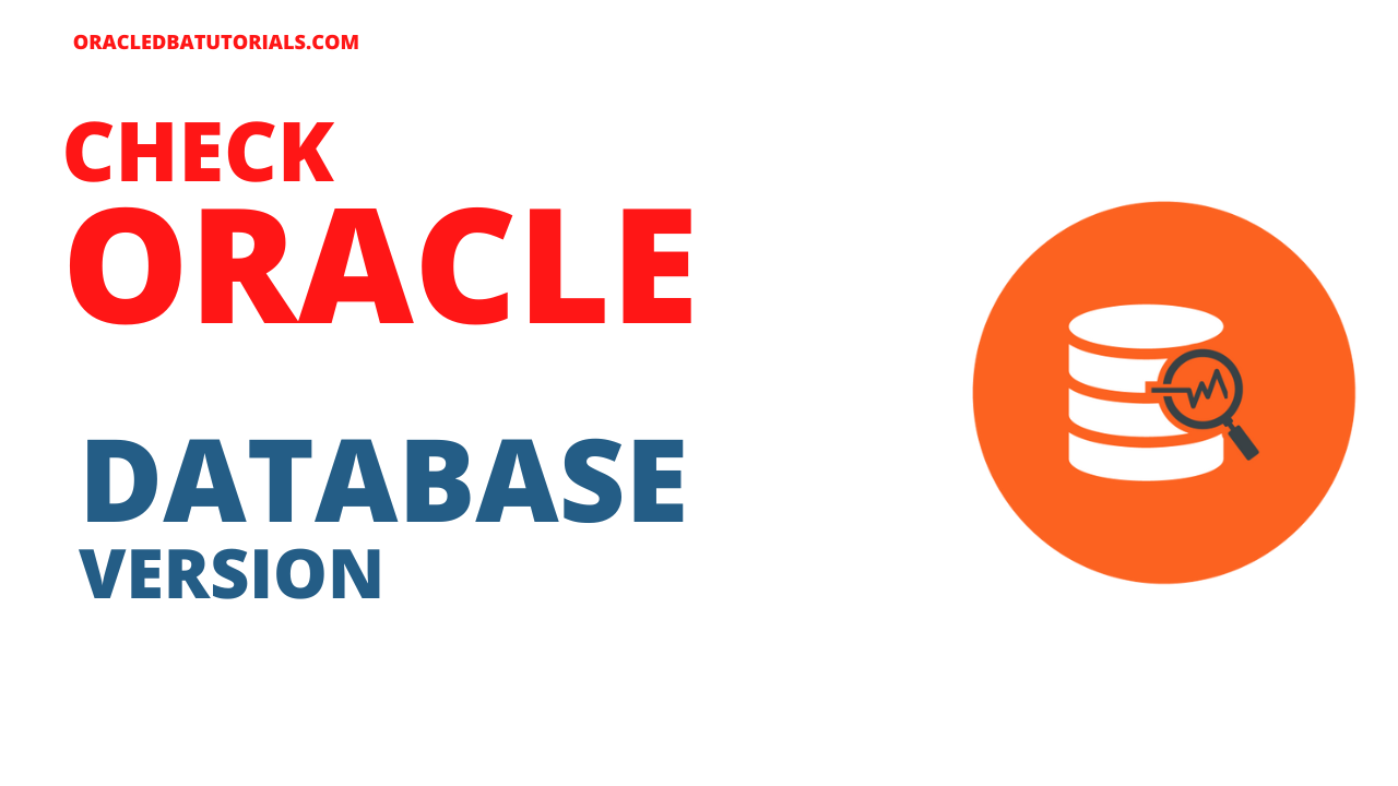 Check Oracle Database Version